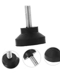 Heavy Duty Leveling Feet For Tables And Machinery Adjustable Legs Built Tough With Rubber Bumper Feet Threaded Levelers And Shock Absorbers Quiet Operation Easy Install For Stable Workbenches And Equipment