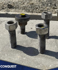 Heavy Duty Grade 55 Threaded Rods For Structural Anchoring, Fasteners Plus, ASTM F1554, Hot Dip Galvanized, Outdoor Installation View