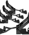 Heavy Duty Toggle Clamp Latch Set 1320 Lb Capacity 4003 Style Quick Release Hasp for Jigs Smokers Cabinets Boxes