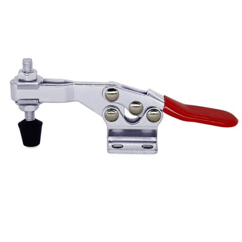 Heavy Duty Toggle Clamp Set Three Piece 500 Lb Holding Capacity Quick Release Horizontal Clamp 225D Large Hold Down Clamp