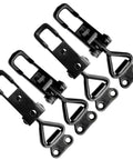 Heavy duty toggle latch clamp with rust resistant carbon steel, adjustable pull action and 360lb capacity for secure, quick release operation.