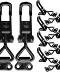 Heavy duty toggle latch clamp with rust resistant carbon steel, adjustable pull action and 360lb capacity featuring catch plate