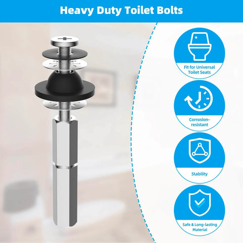 material specs of the Toilet Seat Bolts