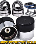 Beefed-Up Heavy Duty Trailer Bearing Kit For 1-1/16 Inch Axles Rebuilds 2 Wheels With L44649 L44610 Bearings, Bearing Protectors
