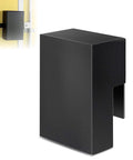 Enhance trailer security with a heavy duty door lock protection device that guards the padlock frame, resists prying, and fits cam bar container locks for box trailers and shipping containers, shown installed on a trailer.