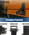 Weld On Trailer Hinges With Grease Fitting Short Leaf Heavy Duty Dump Trailer Hinges For Truck Trailer Doors Six Pack