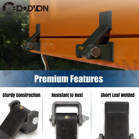Weld On Trailer Hinges With Grease Fitting Short Leaf Heavy Duty Dump Trailer Hinges For Truck Trailer Doors Six Pack