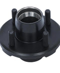 Heavy Duty Eight Set Four On Four Trailer Hub Kit With BT8 Spindle And Seven Piece Bearing Kit for 2000 Pound Axles, front view