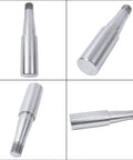 Heavy Duty Trailer Spindle 8.25 Inch Round Mounting Surface 1.75 Inch for 1 3 8 Inch to 1 1 16 Inch Bearing Inner Diameters