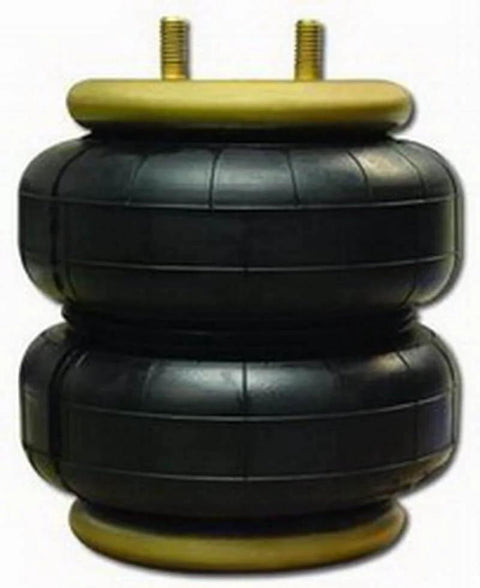 Ride-Rite Air Spring Bag With Long Tapered Sleeve For Heavy Duty Truck Suspension, Easy Install Design, Includes Three Eighths Inch Blindnut