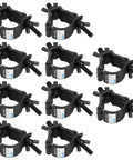 Heavy Duty Truss Clamp For Stage Lighting Fits 2 Inch Outer Diameter Truss Aluminum Alloy 6061 DJ Lights 10 Pack TUV Certified