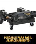 Heavy Duty TSTAK Trolley Cart With 360 Degree Swivel Front Casters And Telescoping Aluminum Handle 200 Lb Load Capacity