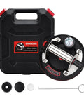 Beefed Up Heavy Duty Vacuum Suction Cup Lifter with case and accessories, built-in pressure gauge for glass and appliances.