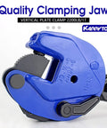 Heavy Duty Vertical Plate Clamp For Lifting And Transporting Steel Plates With 1 Ton Load Capacity 2200 Lb And A 0.8 Inch Jaw Opening