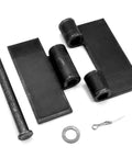 8 Pack Heavy Duty Weldable Hinges 5 mm Thick Solid Steel Butt Weld On Hinges Extra Heavy Hinge for Gates & Doors components