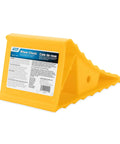 Keep Your Travel Trailer Steady With This Heavy Duty Wheel Chock For Trailers And RVs UV Protected Plastic Fits Tires Up To 26 Inches