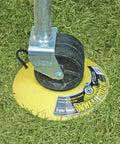 Heavy Duty Wheel Dock for Trailers and RVs With Rope Handle Keeps Trailer Tongue Wheel From Sinking in Dirt or Mud