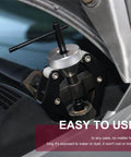 Heavy Duty Battery Terminal And Wiper Arm Puller Kit for Auto Windshield Wiper Arm Removal in use on black car component