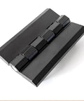 Heavy Duty Cabinet Hinge Zinc Alloy 90x60 Thickened Hexagonal Stud 2 Pack Black Zinc