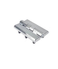 Heavy Duty Cabinet Hinge Zinc Alloy 90x60 Thickened Hexagonal Stud, silver finish, for industrial cabinets.