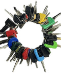 50 Piece Heavy Equipment Keys Master Set For Construction Ignition Keys Cat Caterpillar John Deere Case Volvo on ring