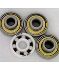 Heavy Tri Fidget Spinner Bearing Kit : Full Ceramic ZrO2 Center Bearing and 3 Extended Shielded Bearings - VXB Ball Bearings