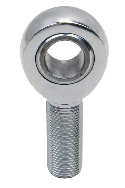 Front view of 3/4 Heim Joint Rod End Kit with Right & Left Hand Threads showing chromoly finish and 750 bore, 28081 lb load rating.
