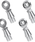 1/2 Heim Joints Rod End Kit with Right and Left Hand Threads, 0.5 Chromoly Panhard Joints with Jam Nuts and Bungs, 2 Pair