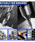 Must-Have 30-Pcs M6 x 1.0mm Thread Repair Insert Kit suitable for steel, aluminum alloy, brass, and cast iron materials by BDZMC.