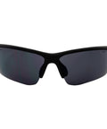 Front view of Hercules 7 Photochromic Safety Sunglasses With Auto Darkening Lenses ANSI Z87.1, sleek design with dark lenses.