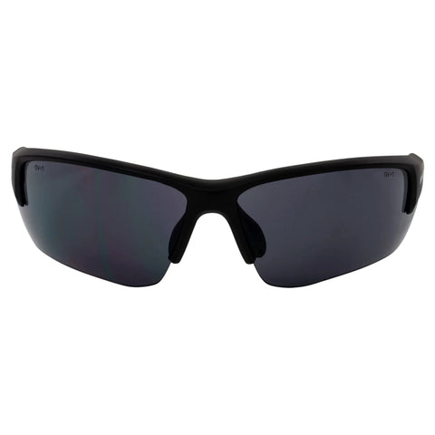 Front view of Hercules 7 Photochromic Safety Sunglasses With Auto Darkening Lenses ANSI Z87.1, sleek design with dark lenses.