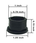 Hex Flange Bushing Replacement For Snow Thrower Eight Pack Includes Bearing And Hardware Replaces 7410245 9410245 dimensions