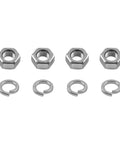 Hex nuts and lock washers for 167567 118246 Hydraulic Pump Motor Slide Out, compatible with Lippert Components Leveling System.