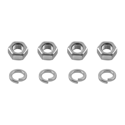 Hex nuts and lock washers for 167567 118246 Hydraulic Pump Motor Slide Out, compatible with Lippert Components Leveling System.