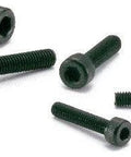 ✝️ SNSS-M3-5-TF NBK Hex Socket Head Cap Screws - Teflon® Coating One Screw - Made in Japan, ideal for smooth mechanical motion, 1-pack.