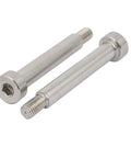 Heavy Duty Hex Socket Shoulder Bolt Set By Uxcell 304 Stainless Steel 10mm Shoulder Diameter 60mm Shoulder Length M8 Thread 2 Pack