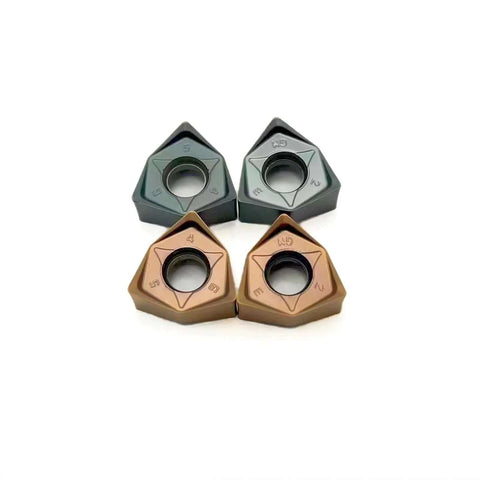 Hexagon Fast Feed Carbide Milling Inserts For Lathe Tools Compatible With KT8030 KT8060 10 PCS Pro Grade Turning And Milling Inserts