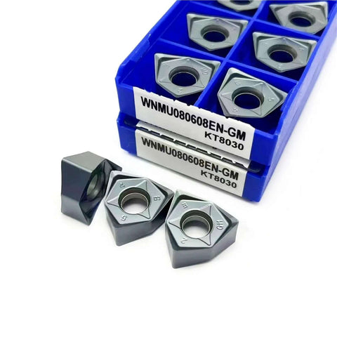 Hexagon Fast Feed Carbide Milling Inserts For Lathe Tools Compatible With KT8030 KT8060 10 PCS Pro Grade Turning Inserts