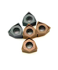Hexagon Fast Feed Carbide Milling Inserts For Lathe Tools Compatible With KT8030 KT8060 10 PCS Pro Grade Turning and Milling