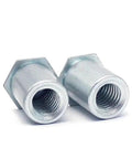 Hexagonal Through Hole Rivet Columns Pack 10 To 50 Pieces M2 To M6 304 Stainless Steel Rivet Nuts, close-up view