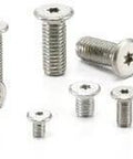 SSTS-M8-20 NBK Hexalobular Socket Head Cap Screws - Low Profile - Made in Japan arranged on white background