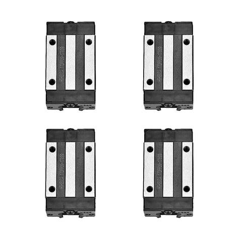 Four HGH15CA carriages for Two Pack HGR15 HGH15 Linear Guide Rails 300mm Length With Four HGH15CA Carriages RM SFU1605 Ball Screw Set