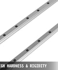 Two-Piece HGH20 Linear Rail Kit With 1200mm And 1500mm Rails And Four Bearing Blocks For Smooth Low-Noise Motion In DIY Routers And Lathes