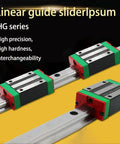 HGH20CA Bearing Block Slider For HGR20 Linear Rails By ThgivingStore CNC Guide Block on rails, side view