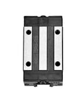 Pro Grade HGH20CA Linear Bearing Sliding Carriage Block for 3D Printers and CNC Machines, top view of steel construction