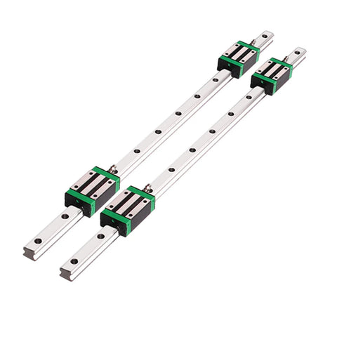 Budget Friendly HGR20 Linear Guide Rail Set With 2 Rails And 4 Bearing Blocks For DIY CNC Routers Lathes And Mills Built For High Precision Low
