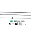 HGR20 Linear Motion Kit with 2pcs 1000mm Rails and SFU1605 1000mm Ball Screw, BK12 BF12 End Supports, DSG16H Nut Housing and Coupler