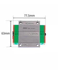 Top view of HGW20CC HIWIN Linear Block for HGW20 Linear Motion Slider Rail Guide Linear Bearing with dimensions and mounting holes visible.