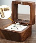 Hidden Brass Hinges 20 Pack 20x4mm Concealed Hinge Set used in wooden jewelry box, showcasing smooth operation and durable design.
