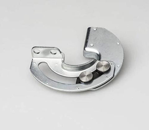 Two Piece Hidden 90 Degree Carbon Steel Sliding Limit Hinge for internal wood doors and furniture, easy to install, heavy duty steel construction.